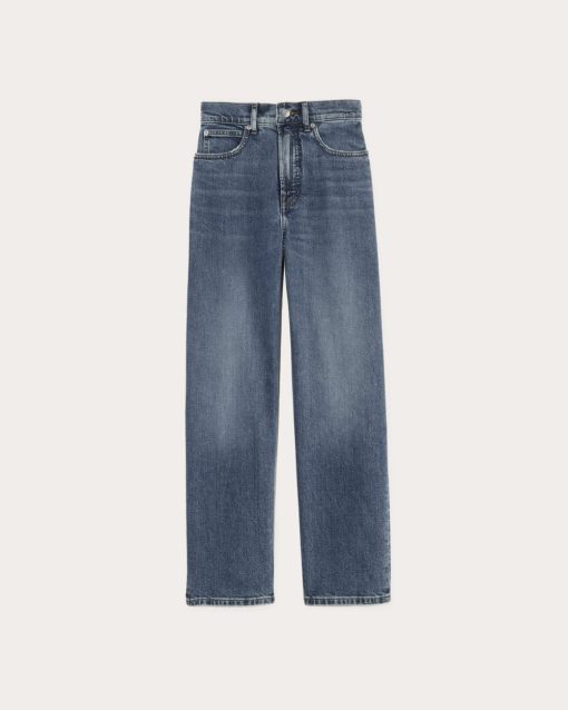 Alternative view of The Way-High® Jean | Mid Indigo | 27.5 Inseam