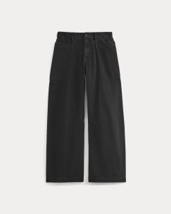Alternative view of The Gardener Pull-On Jean | Washed Black