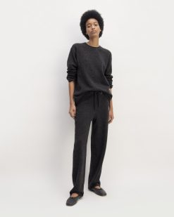 The Cozy-Stretch Straight-Leg Sweatpant | Charcoal
