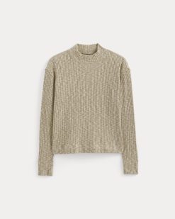 Alternative view of The Cozy Rib Funnel-Neck | Cornstalk / Bone Twist