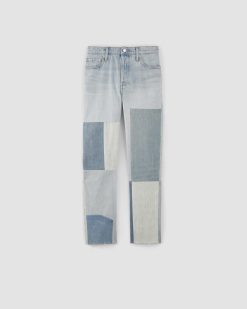 Alternative view of The '90s Cheeky® Mended Jean | Patched Indigo | 26.5 Inseam
