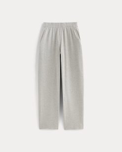 Alternative view of The Off-Duty Barrel Pant | Pale Heather Grey