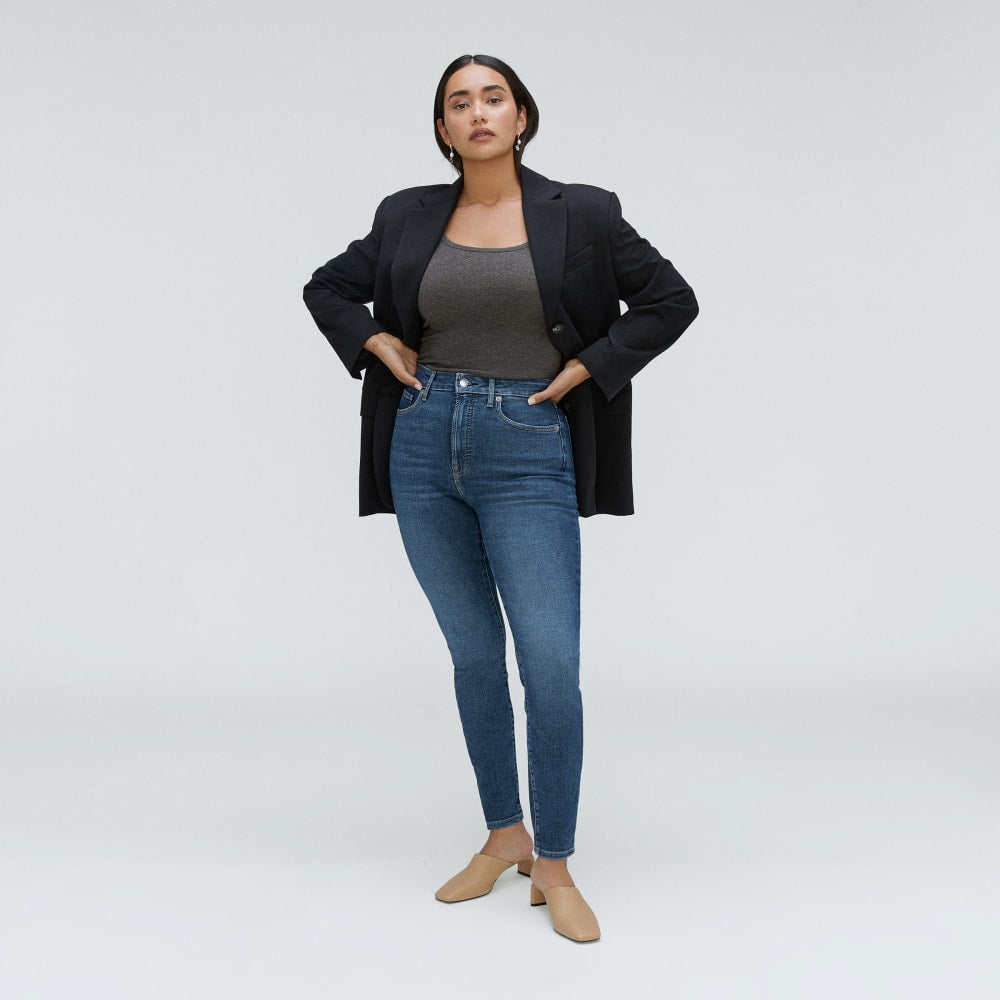 The Way-High® Hourglass Skinny Jean | Authentic Blue | 26.75 Inseam