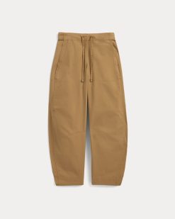Alternative view of The Easy Barrel Pant | Oak Brown