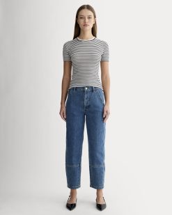 The Utility Barrel Jean | New Blue | Regular