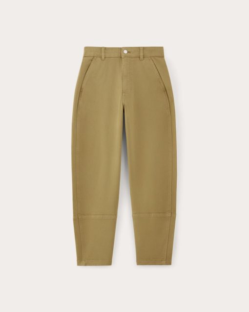 Alternative view of The Utility Barrel Pant | Fennel Seed | Regular