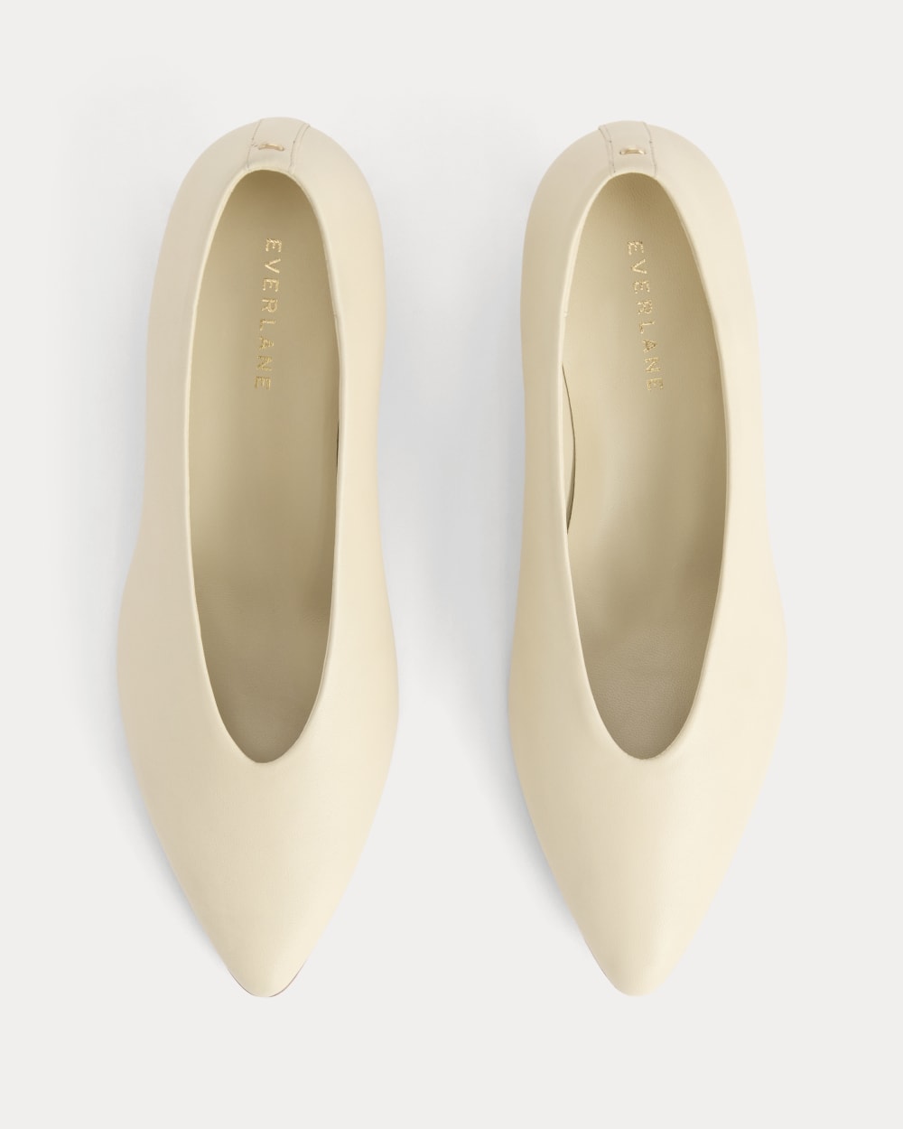 Made in Italy Almond-Toe Pump | Crema - Image 3