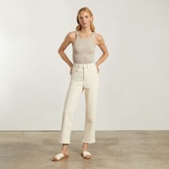 The Way-High® Jean | Ecru | 27.5 Inseam
