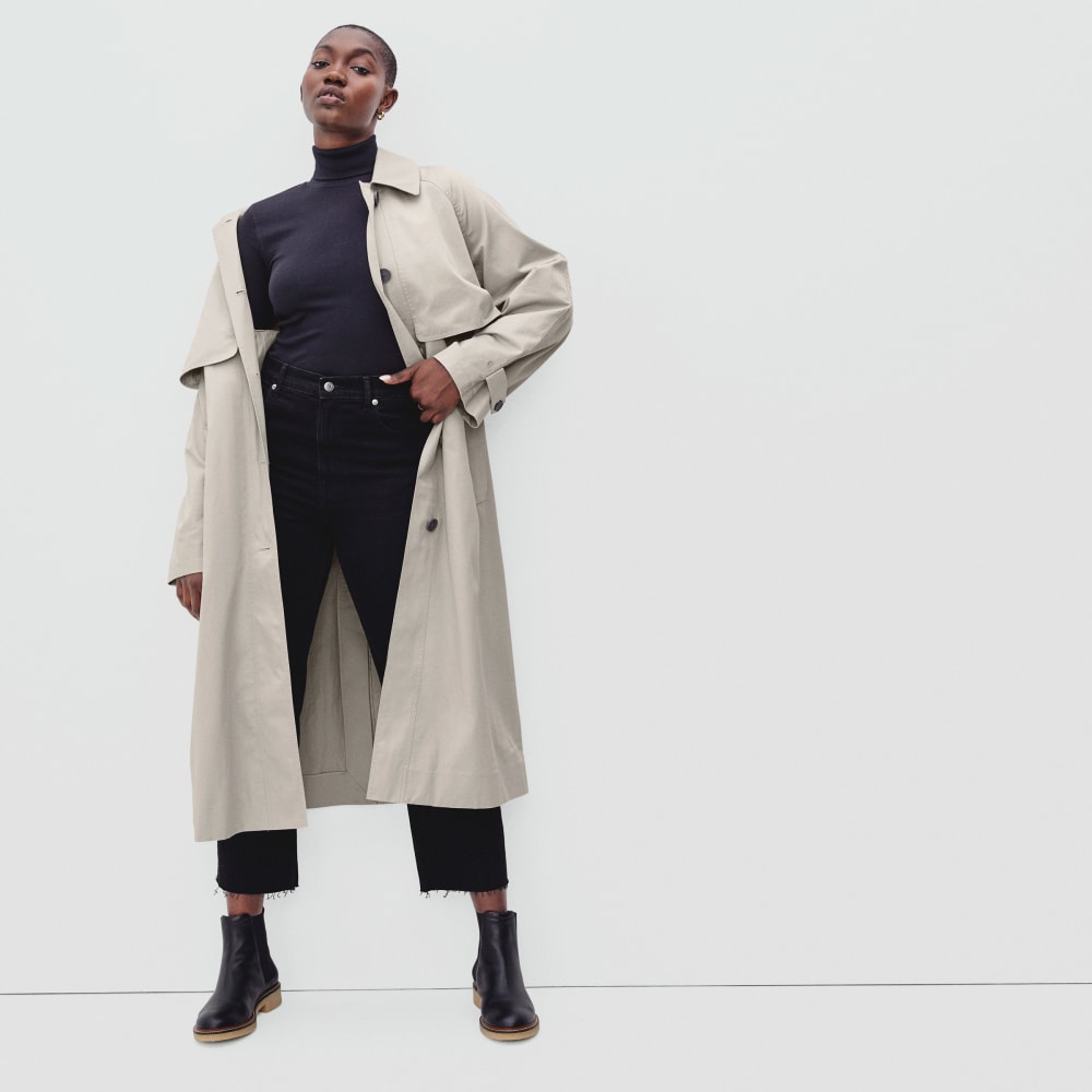 The Long Mac Coat | Stone - Image 5