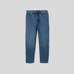 Alternative view of The Rigid Slouch Jean | Washed Indigo | 27.5 Inseam