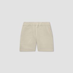 Alternative view of The Organic Pull-On Short | Sandstone