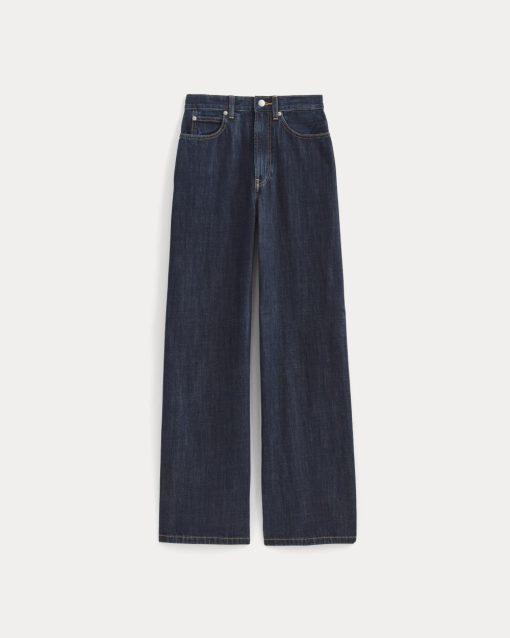 Alternative view of The OG Baggy Jean | Dark Indigo