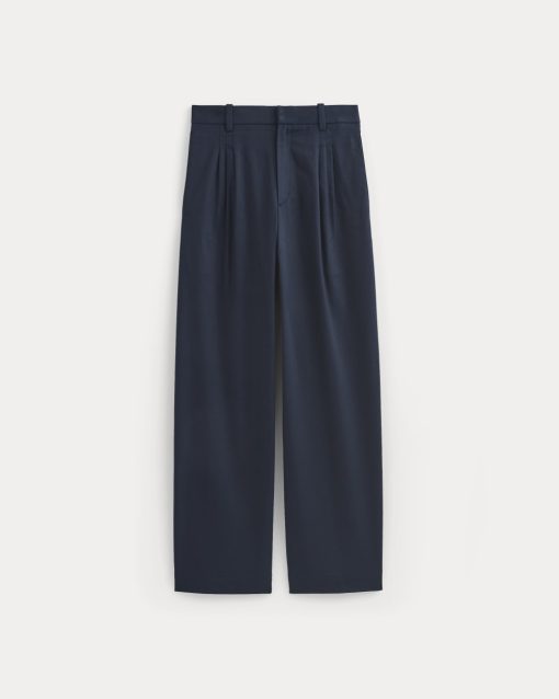 Alternative view of Tailored Drape Balloon Pant | Navy