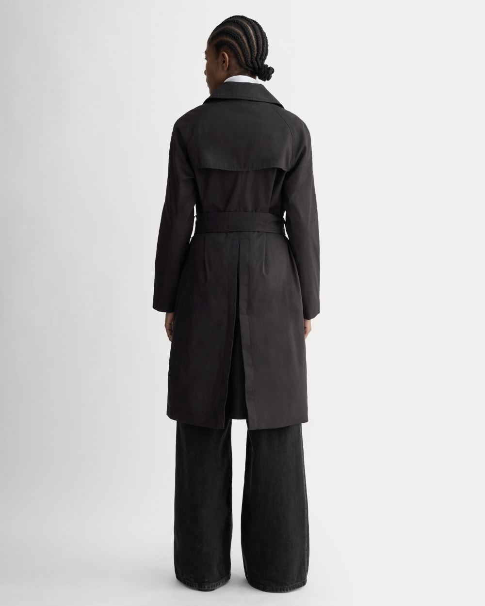 The Modern Trench Coat | Black - Image 4