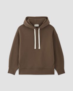 Alternative view of The ReTrack Hoodie | Cocoa