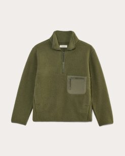 Alternative view of The ReNew Fleece Oversized Half-Zip | Kalamata