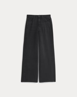 Alternative view of Paneled Wide-Leg Jean | Twilight