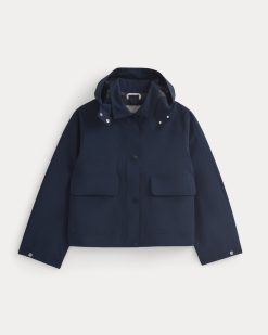 Alternative view of Re:Cycled Nylon Barrel Jacket | Deep Navy