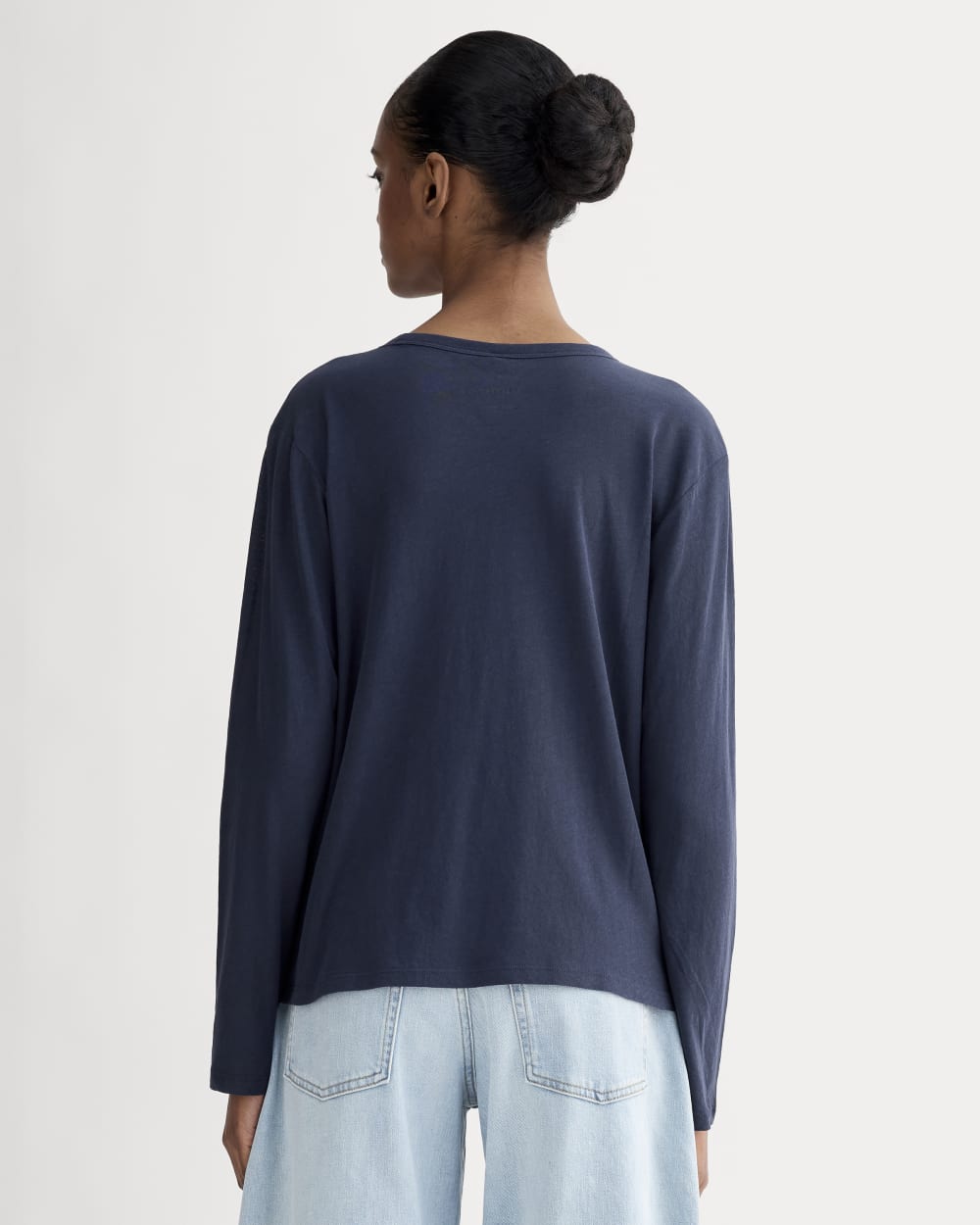 The Air Long-Sleeve Tee | Navy - Image 4