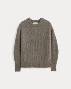 Alternative view of The Cocoon Crew in Alpaca | Taupe Melange