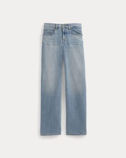 Alternative view of The Column Jean | Vintage Light Indigo | 33 Inseam