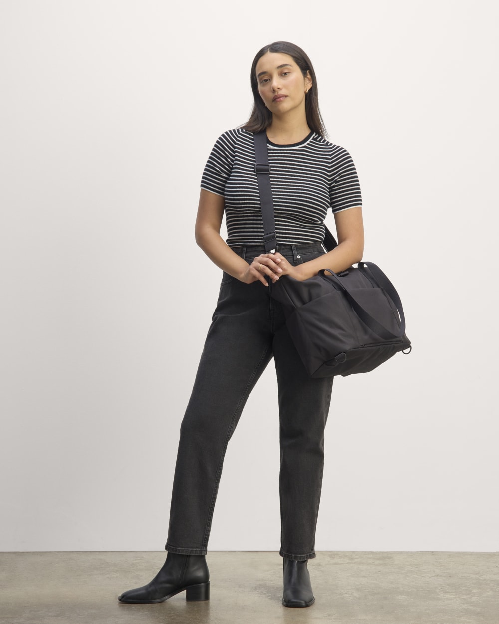 The ReNew Transit 3-Way Tote | Black - Image 4