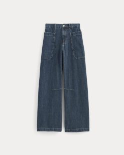 Alternative view of The Gardener Pull-On Jean | Mid Indigo
