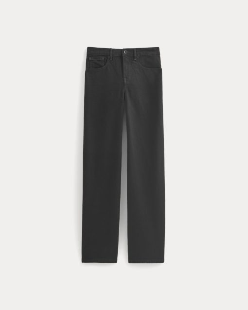 Alternative view of The Column Jean | Black | 31 Inseam