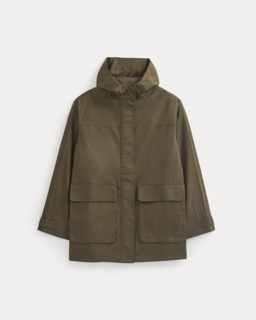 Alternative view of Hooded Field Jacket | Beech
