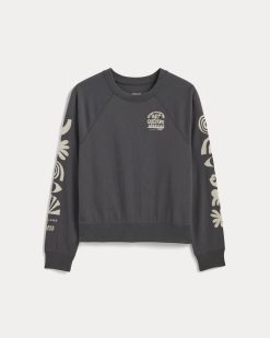 Alternative view of The Everlane x Parks Project Off-Duty Long-Sleeve Tee | Forged Iron / Natural