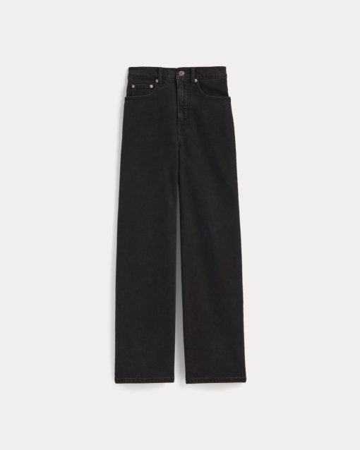 Alternative view of The Way-High® Sailor Jean | Coal | 29.5 Inseam