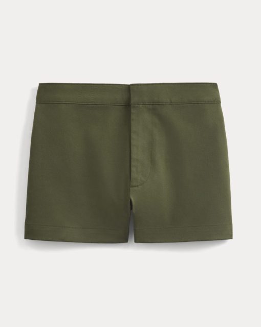 Alternative view of Mini Tailored Short | Olive Night