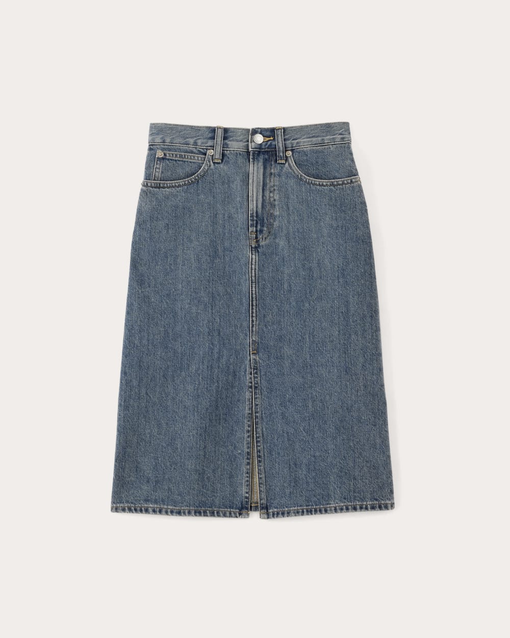 The Mid-Way Skirt | Mid Blue - Image 2