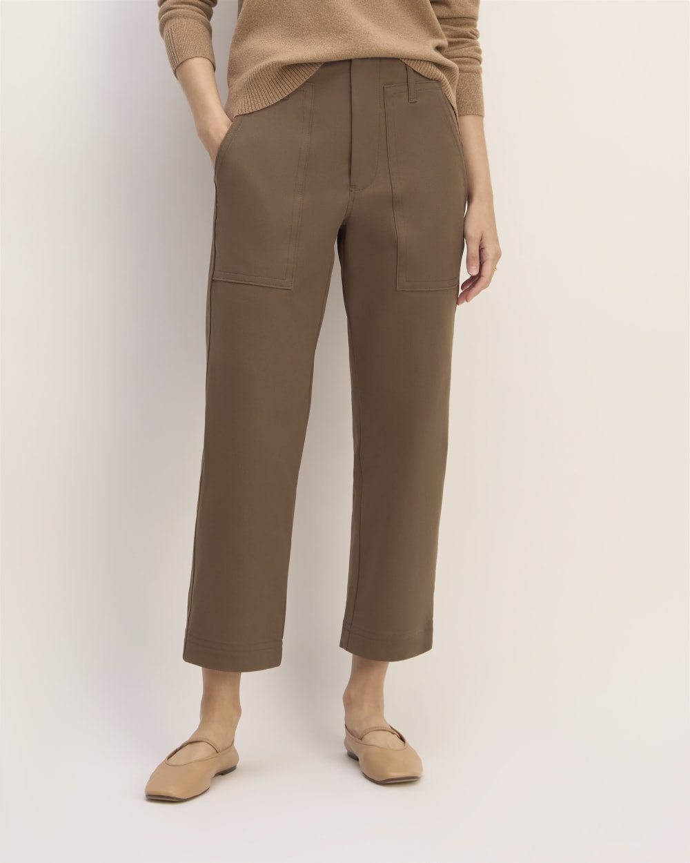 The Bi-Stretch Utility Pant | Cocoa - Image 3