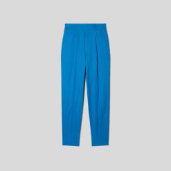 Alternative view of The Draper Tapered Pant in Buttersmooth | Brilliant Blue
