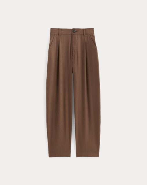 Alternative view of The Everywhere Pant in Stretch Linen | Cedarwood