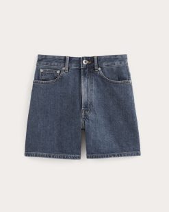 Alternative view of The A-Line Denim Short | Ocean