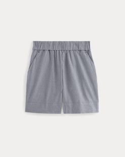 Alternative view of The Easy Short | Dark Denim Pinstripe