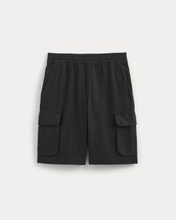 Alternative view of Pull-On Cargo Short | Black