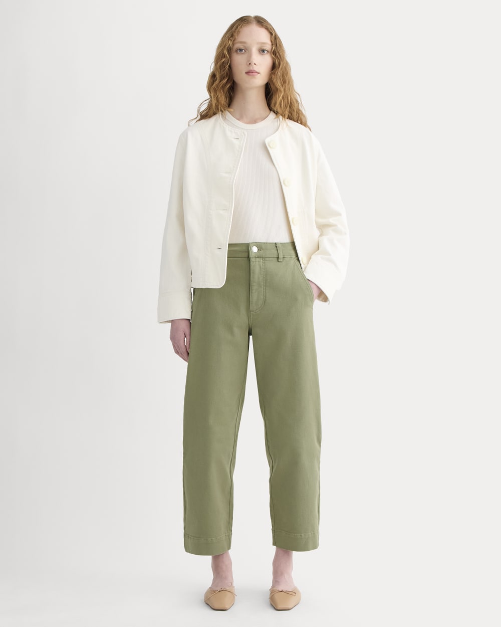 The Utility Straight-Leg Pant | Sagebrush | 26.5 Inseam