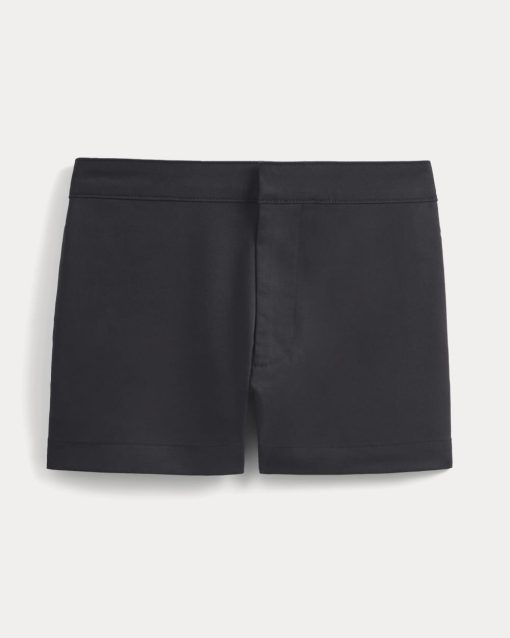 Alternative view of Mini Tailored Short | Black