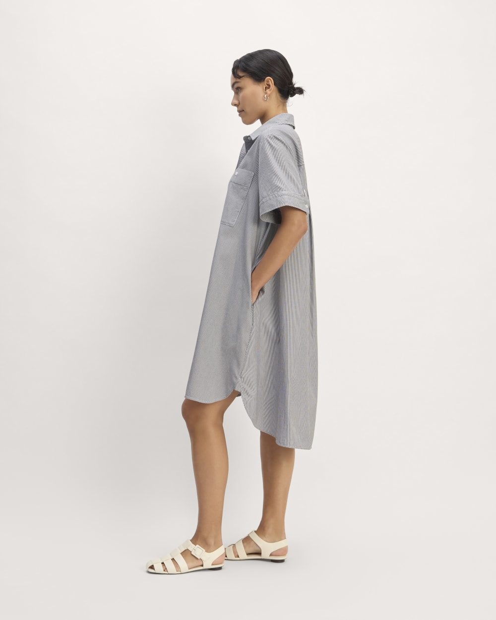 The Daytripper Dress | White / Black - Image 3