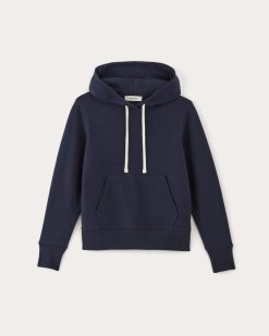 Alternative view of The Off-Duty Terry Hoodie | Navy