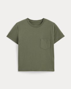 Alternative view of The Organic Cotton Box-Cut Pocket Tee | Kalamata | Pocket