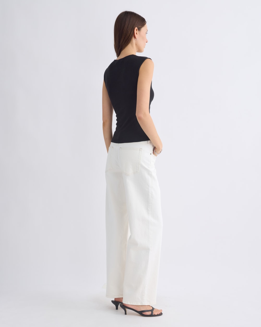 Asymmetrical Top in Butterluxe | Black - Image 5