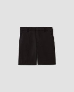 Alternative view of The 7 Linen Trouser Short | Black