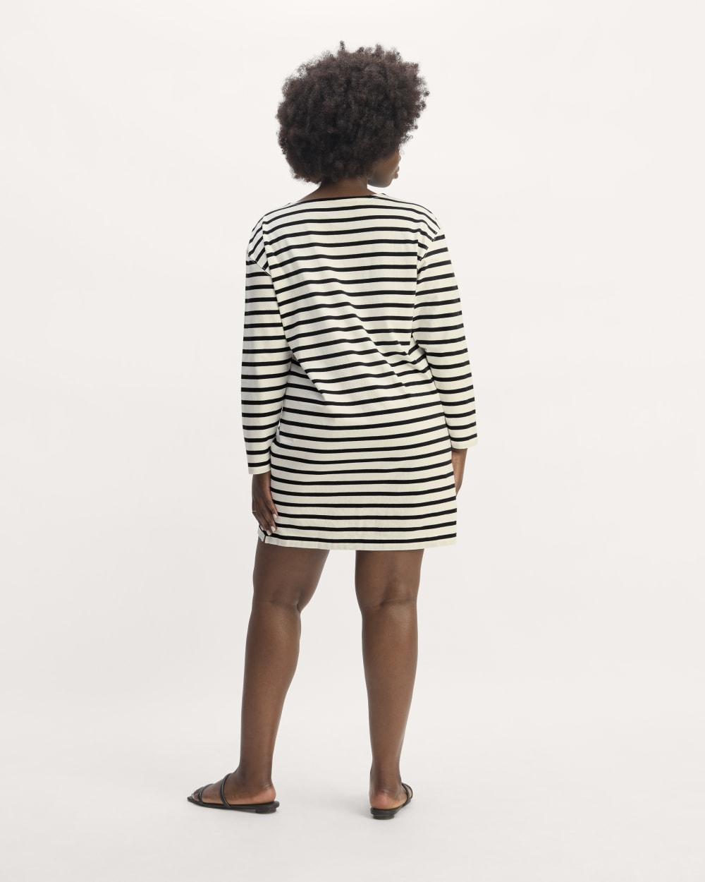 The Mariner Dress | Bone / Black - Image 6