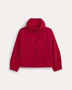 Alternative view of Parachute Jacket | Fiery Red