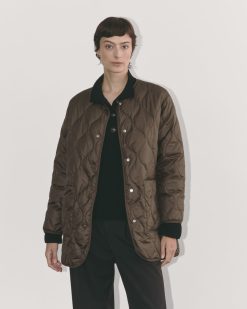 The Quilted Liner | Earth Brown
