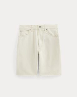 Alternative view of The OG Baggy Jean Short | Ecru